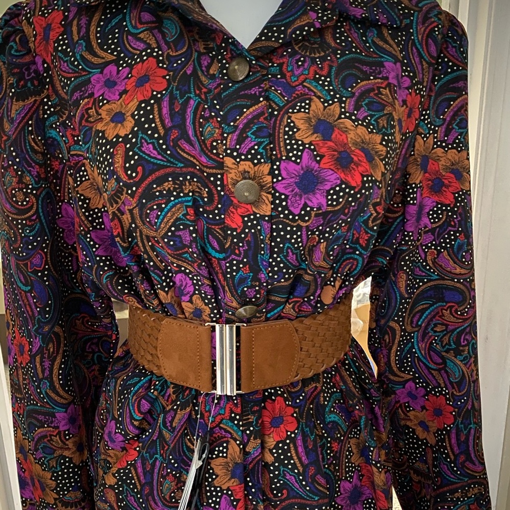 Dress vintage with new belt H&M